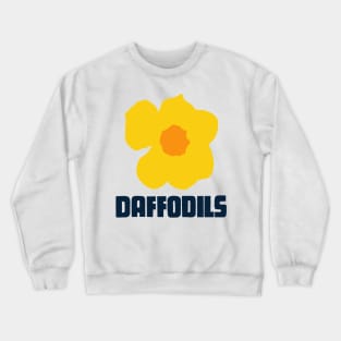 New Fast Automatic Daffodils Crewneck Sweatshirt